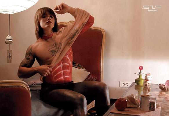 14P FEMALE MUSCLE 