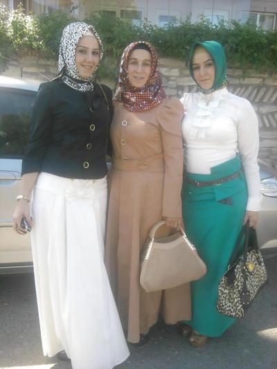 5P Türkisch-arabischer Turbanli Hijab Mini