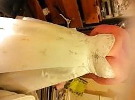 6P My lass in her wedding dress