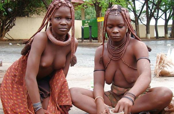 5P The Beauty of Africa Traditional Tribe Girls