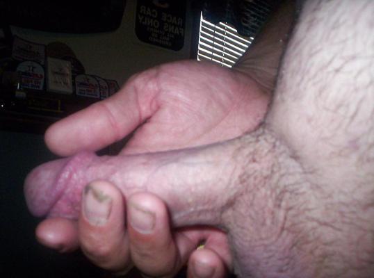 6P Close up of my cock