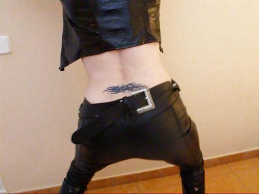 8P My skinny blonde PVC MILF wife 2