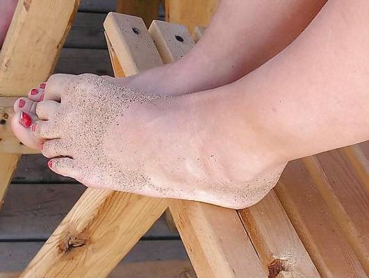 13P セクシーな足指の写真!!