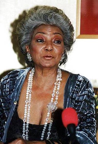 25P Lt. Uhura - Nichelle Nichols Nude - Vintage