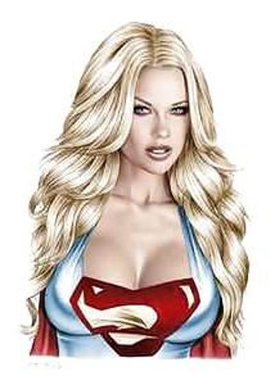 25P White Superheroines for BBC