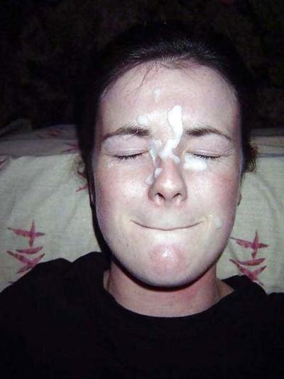 25P Whore facials!