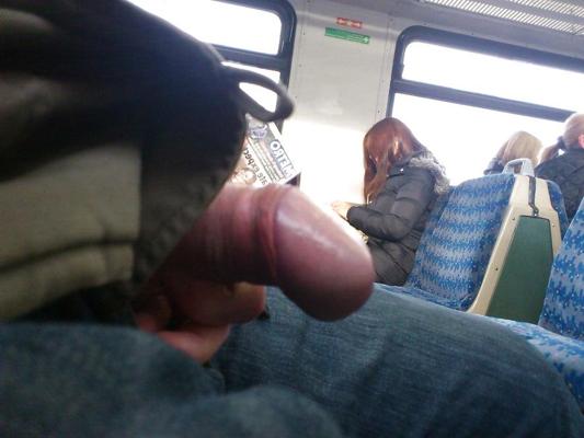4P Flashing on train