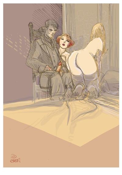 25P Erotic Illustration by Denis - for Weinfan
