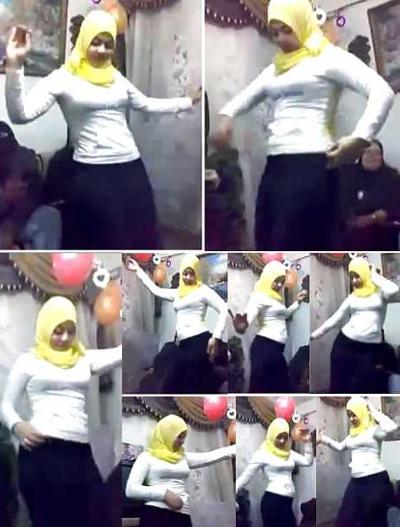 25P Dancing-hijab niqab jilbab arab turbanli tudung pakimallu(2)