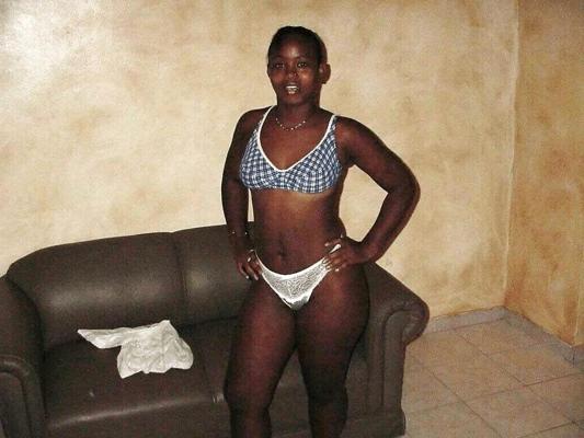 10P Black girls in panties