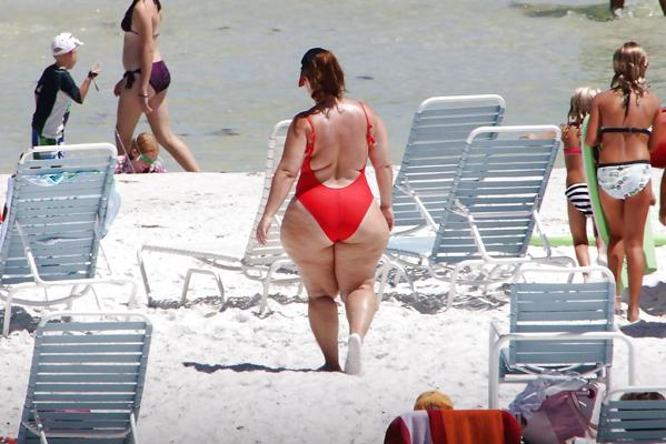 5P Bbw Plage Cul