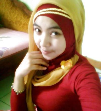 10P Beauté et chaud jilbab indonésien tudung hijab 2