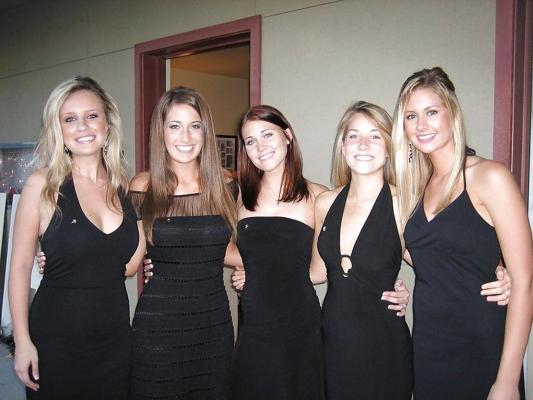 25P Hot ladies in black or red