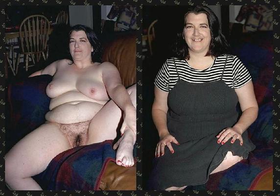 23P Bbw dressed undressed 2.