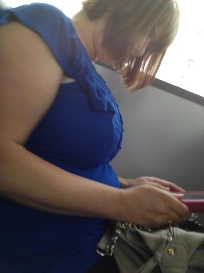 10P Big boob MILF on my bus
