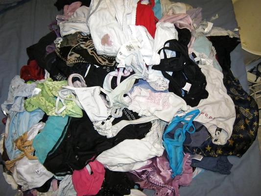 5P Worn panties 5