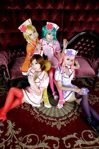 6P Les infirmières cosplay super sexy de Tasha