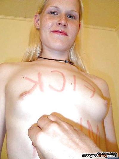14P German blonde GF is nude