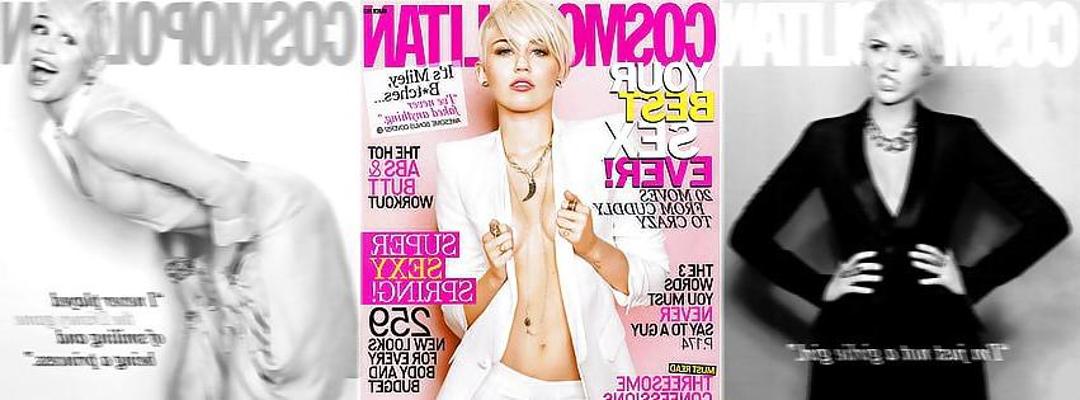 10P Сексуальная фотосессия Майли Сайрус для Cosmopolitan, март 2013 г.