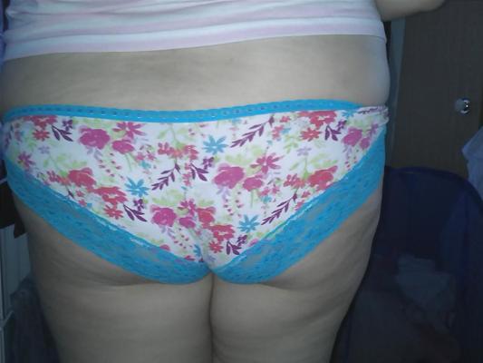 11P Cumming on bbw panties and sex toy