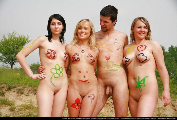 16P More Nudist Friends - 3
