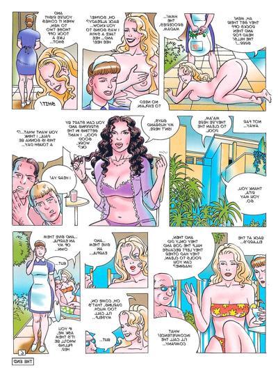 6P Comics Pauline at the Pool