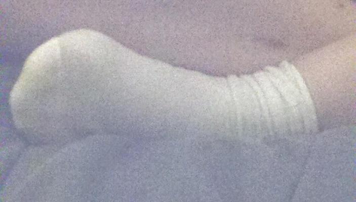 24P Sexy slutty white socks 