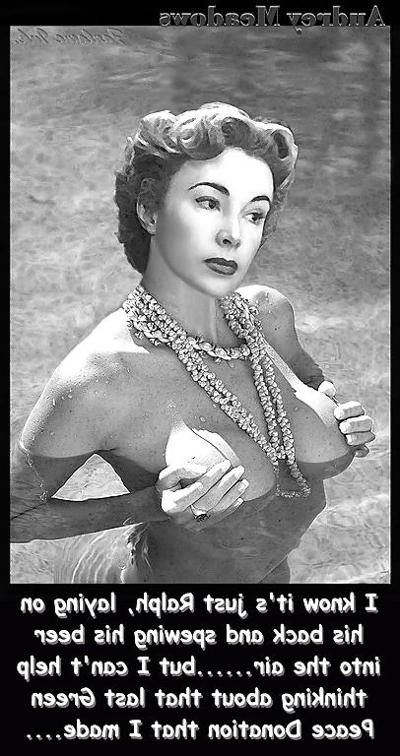 17P Audrey Meadows – auch bekannt als Hochzeitsreisende Alice Kramden