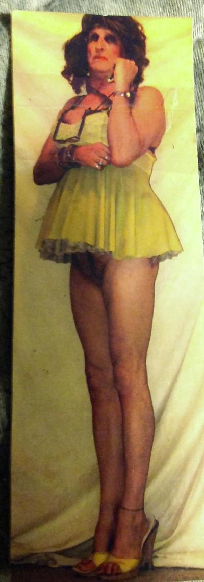 5P Leggy cross dressing slut