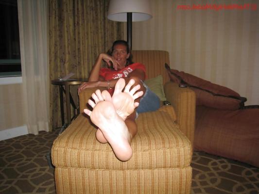 25P Sexy Mikayla Miles, Big Feet!
