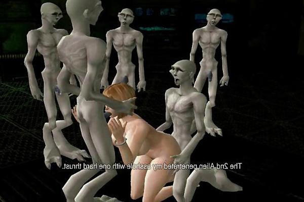 25P Sarah Cave  Alien Sex Slave parts 1 &2