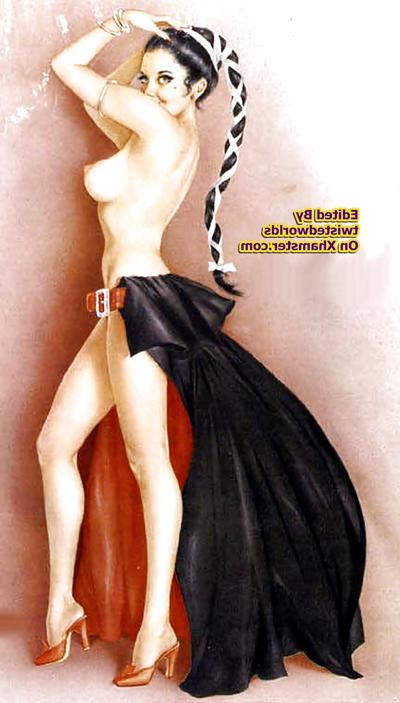 25P Vintage Pinup Girls New & Old Erotica By twistedworlds