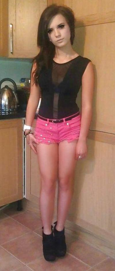 25P Random dirty british UK chav sluts slags and uni whores 5