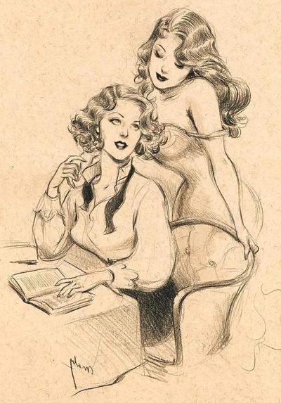 16P More lesbian art
