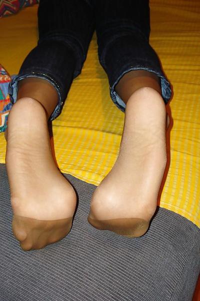 14P Nylon Feet Toes Soles Amateur Enjoy :)