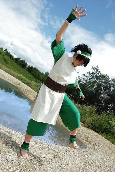 25P 裸足のコスプレ