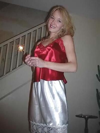 24P Satin Dress, Slip & Camisole
