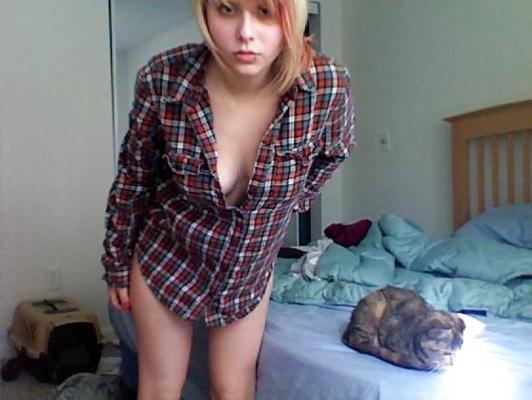 10P Hot Blonde Emo chick pt3