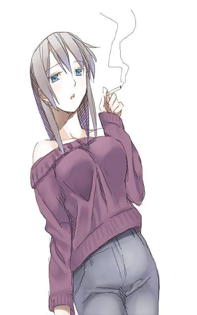 11P Anime Smoking fetish