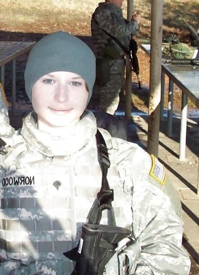 25P Amateur Military  girl