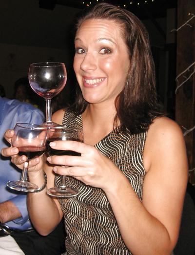 25P Brunette Sexy College Friend Partying