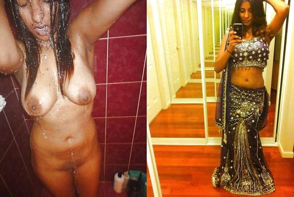9P Clothed Unclothed Indian Bitches 3