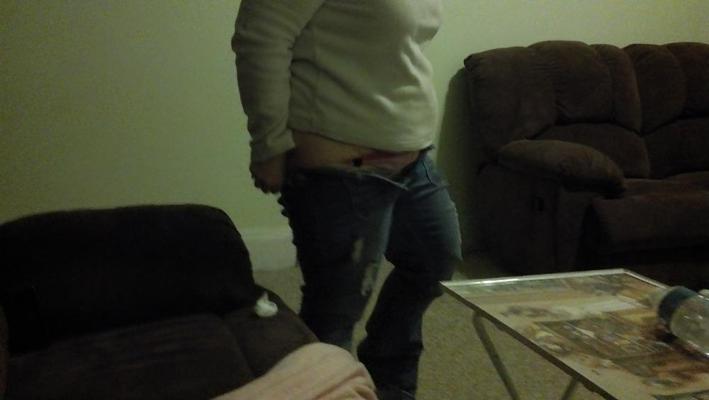 13P Sexy wife's butt in panties