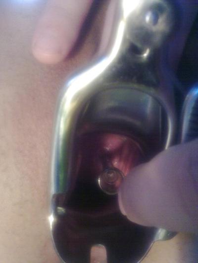 4P My pussy open and cervix play