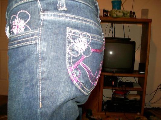 10P Nur ich in einigen meiner Röhrenjeans.