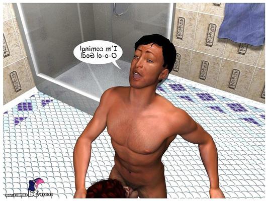 4P Bitchy Wife In Bathroom