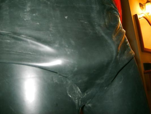 5P Me Playing in Latex Rubber