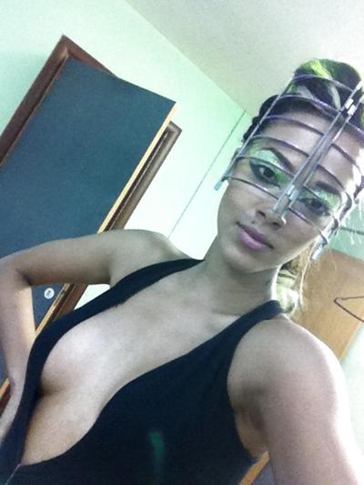 16P Sexy ebony Russian girl