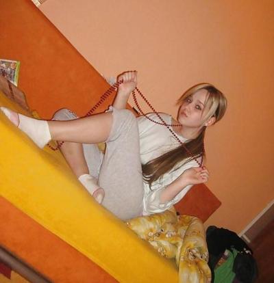 11P Cute teens in there socks