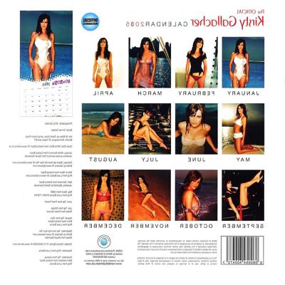 15P Кирсти Галлахер - сканы календаря на 2005 год